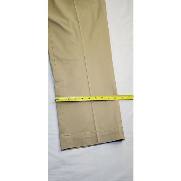 Polo By Ralph Lauren Size 38x30 Flat Chino Pants Mens Beige Ca10 - Picture 3 of 10